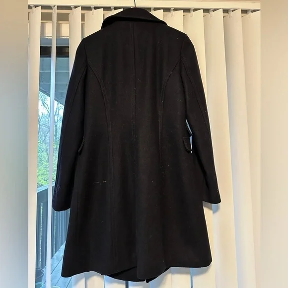 Tommy Hilfiger Navy Wool Peacoat - Picture 2 of 9